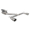3" Scorpion Non Resonated Cat Back Exhaust system Polished Tips-Exhaust-carbonizeduk