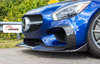 Mercedes Benz GTX Style Carbon Fibre front lip splitter AMG GTS GT GTC-carbonizeduk