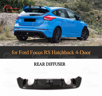 Ford Focus RS MK3 Carbon Fibre Rear Diffuser-carbonizeduk