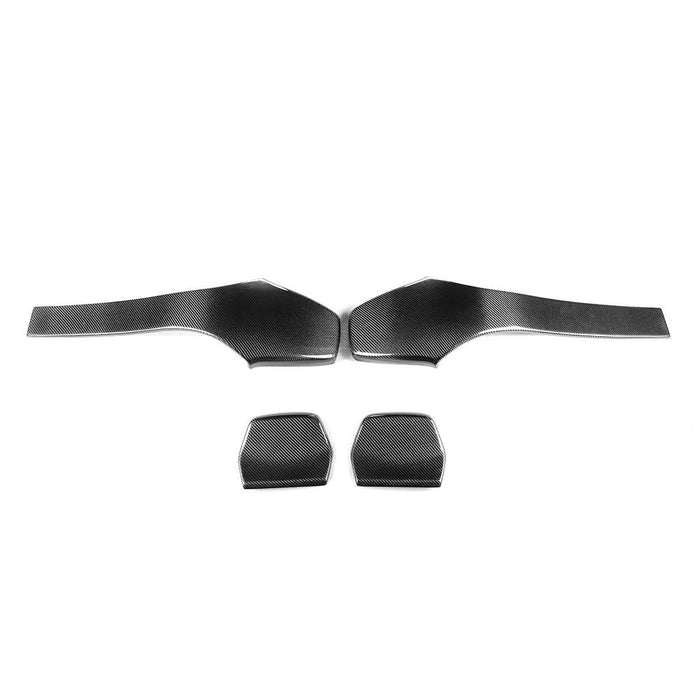 BMW M2 M3 M4 Seat Back Covers In Pre Preg Carbon Fibre (F87, F80 & F82)-carbonizeduk