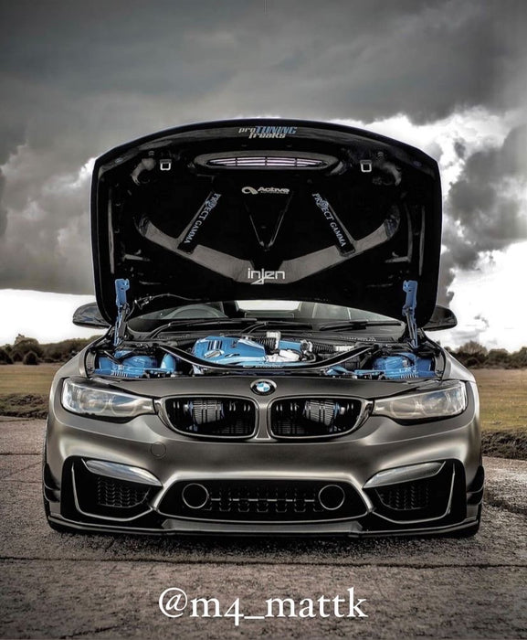 BMW M3 & M4 GTS Style Carbon Fibre Bonnet (F80, F82 & F83) DOUBLE SIDED-carbonizeduk