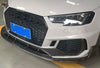 Audi RS4 Avant B9 Dry Carbon Fibre Front Lip splitter Kit 2019+-carbonizeduk