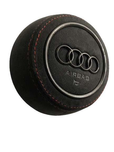 Audi S3/RS3 Alcantara Air bag Cover New Gen wheel-carbonizeduk