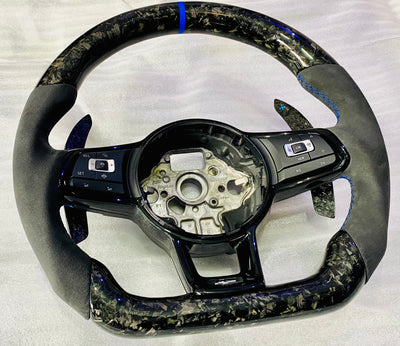 VOLKSWAGEN GOLF R MK7/7.5 steering wheel (CUSTOMISE YOUR OWN)-Steering wheel-carbonizeduk