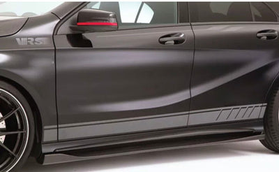 Mercedes Benz A45 AMG Side Skirt Extensions 2013-2018-carbonizeduk