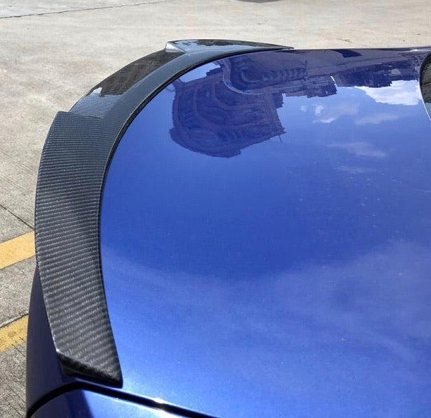 BMW G20 Carbon Fibre v style boot Spoiler 2019-2020-carbonizeduk