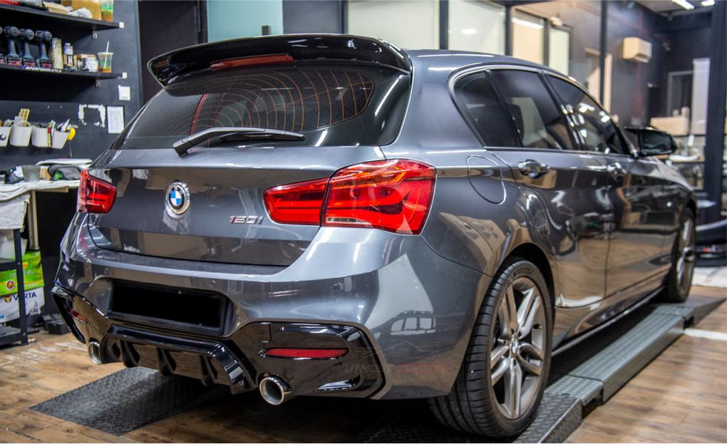 BMW 1 SERIES F20 F21 REAR DIFFUSER FACELIFT LCI M PERFORMANCE-carbonizeduk