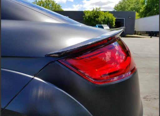 Carbon Fiber Rear Spoiler for Audi TT MK3 Type 8S TTS TTRS TT SLINE 2-Door 2015-2017-carbonizeduk