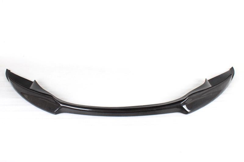 BMW E92 E93 CARBON FIBRE V STYLE FRONT LIP 2007-2013-carbonizeduk